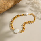 Retro Bracelet with Pearl