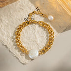Retro Bracelet with Pearl