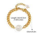 Retro Bracelet with Pearl