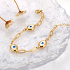 Retro Bracelet Against the Evil Eye gold
