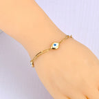Retro Bracelet Against the Evil Eye gold