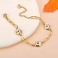Retro Bracelet Against the Evil Eye gold