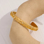 Retro Moon and Sun Bracelet with Zircon