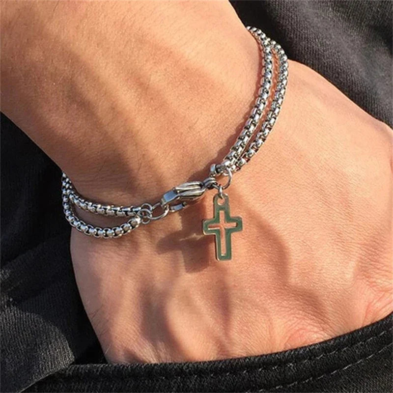 Holy Cross Men's Bracelet