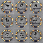 Zodiac Sign Bracelet 12 Constellations Chain Bracelet Men Women Astrology