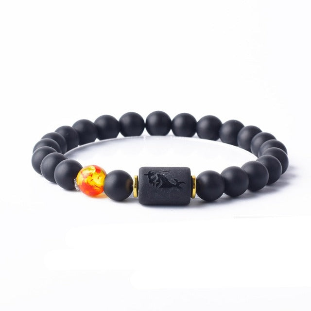 Zodiac Sign Bracelet 12 Constellations Chain Bracelet for Men and Women Astrology