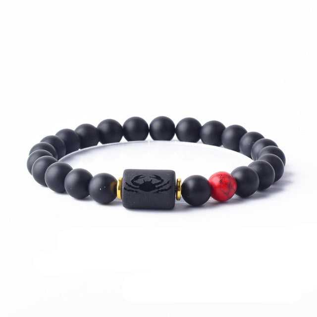 Zodiac Sign Bracelet 12 Constellations Chain Bracelet for Men and Women Astrology