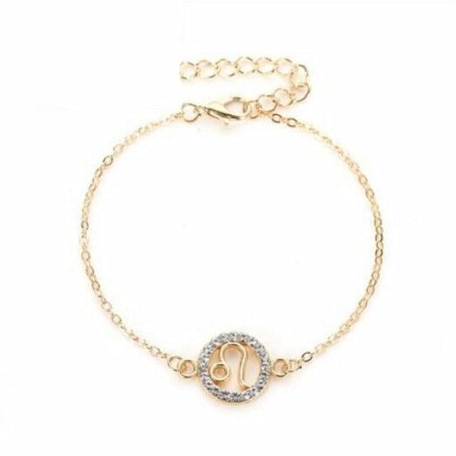 Zodiac Sign Bracelet 12 Constellations Bracelet for Men and Women Astrology