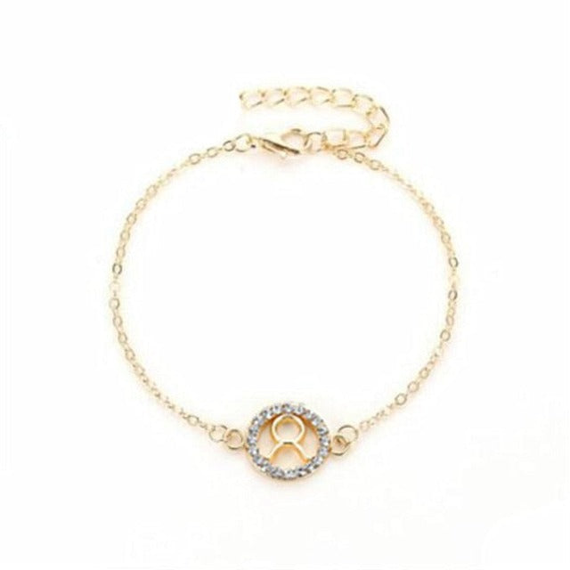 Zodiac Sign Bracelet 12 Constellations Bracelet for Men and Women Astrology