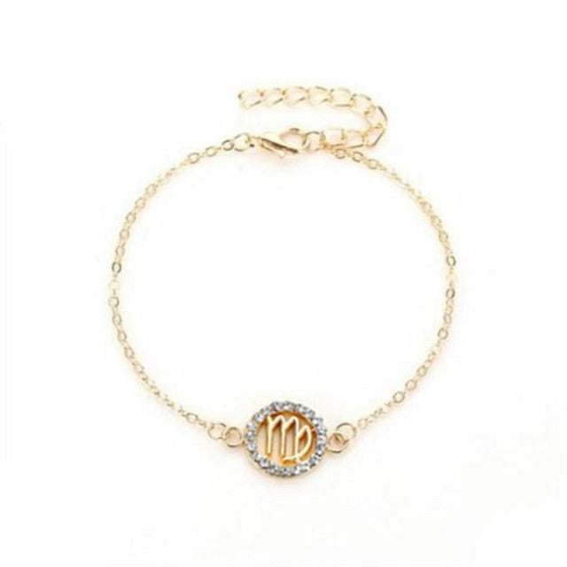 Zodiac Sign Bracelet 12 Constellations Bracelet for Men and Women Astrology