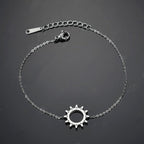 Bracelet Soleil argent