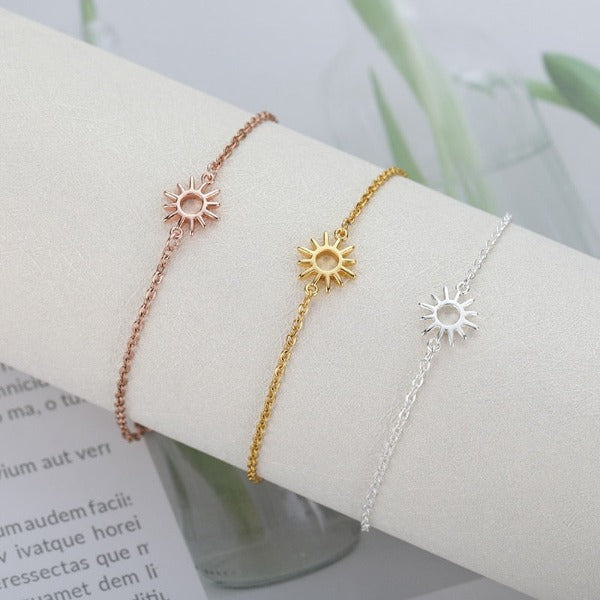 Sun Bracelet Women Chain Star