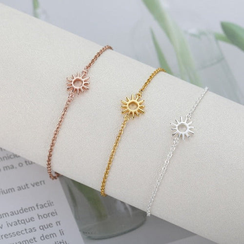 Sun Bracelet Women Chain Star