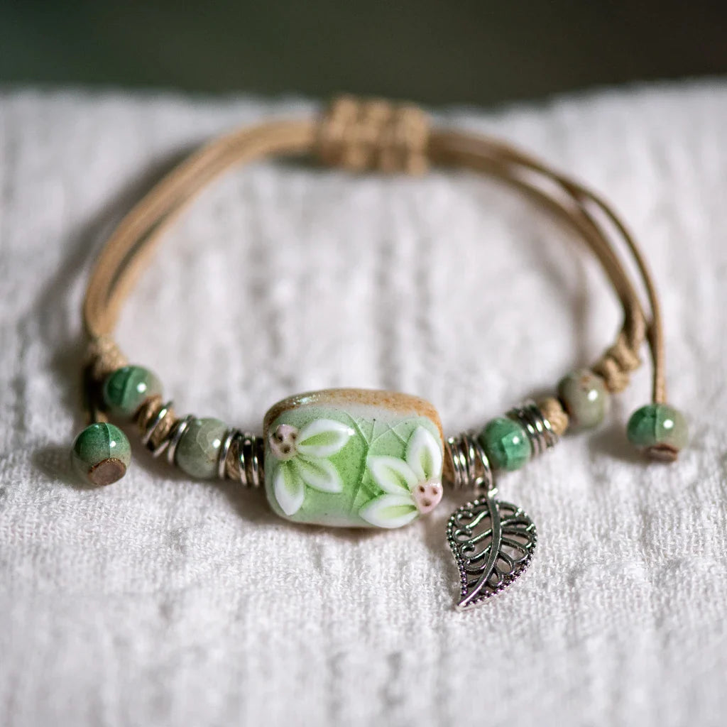 Bohemian Style Floral Bracelet 1