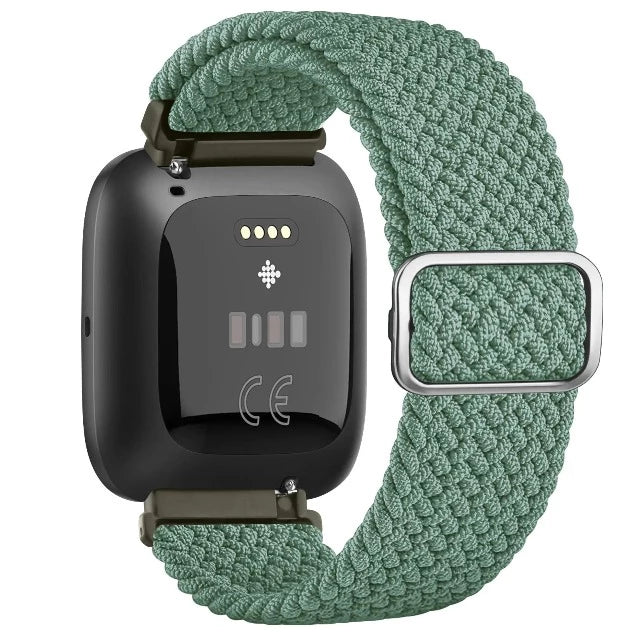 Super Elastic Bracelet Fitbit Versa 1 Versa 2 Versa Lite Green Watch