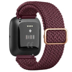 Super Elastic Bracelet Fitbit Versa 1 Versa 2 Versa Lite Bordeaux Watch