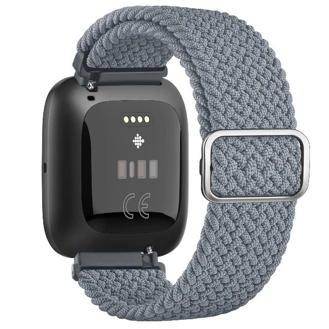 Super Elastic Bracelet Fitbit Versa 1 Versa 2 Versa Lite Gray Watch