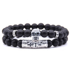 Women's Silver Skull Bracelet