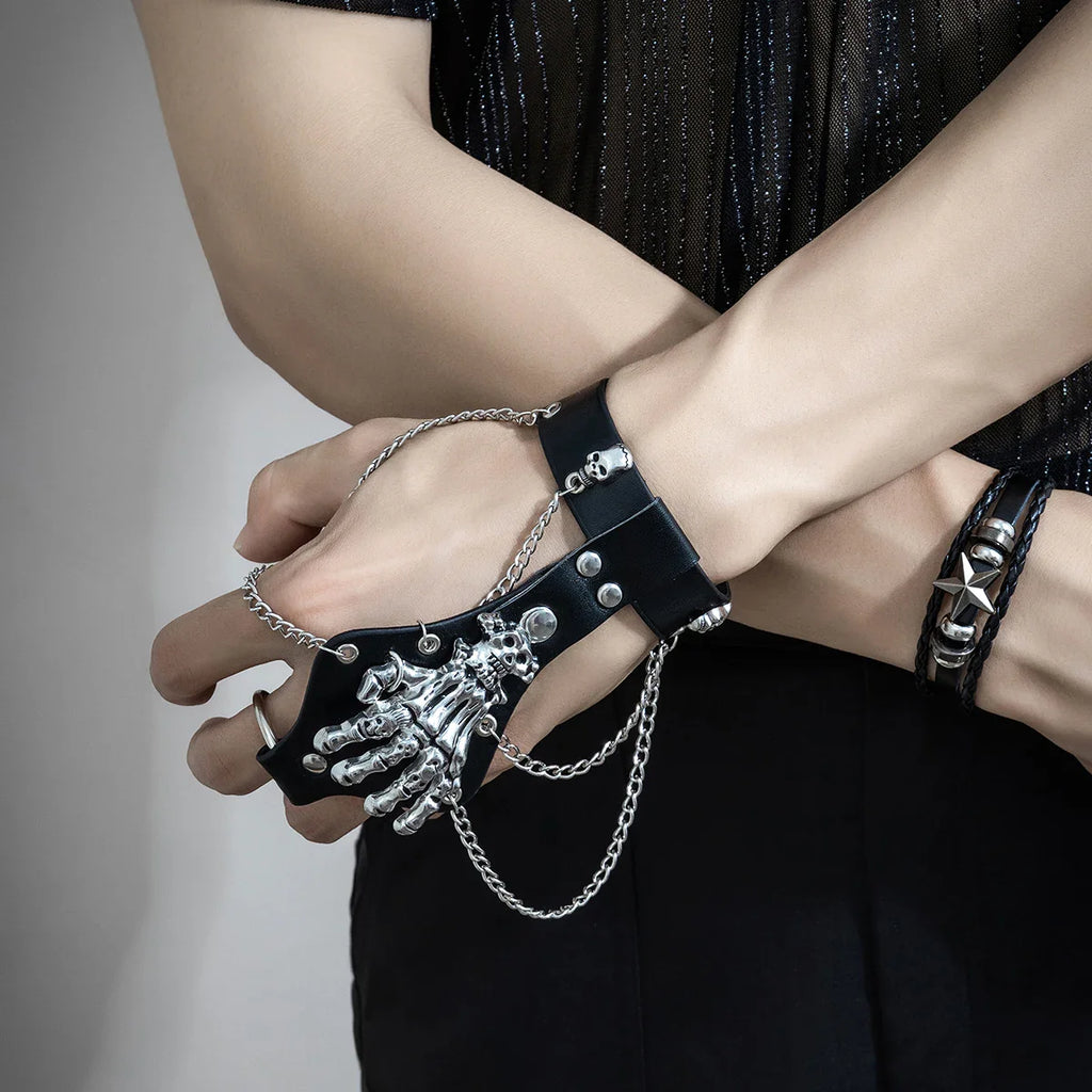 Skeleton Hand Bracelet