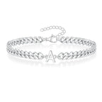 Bracelet torsadé initiale a