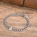 Bracelet torsadé initiale