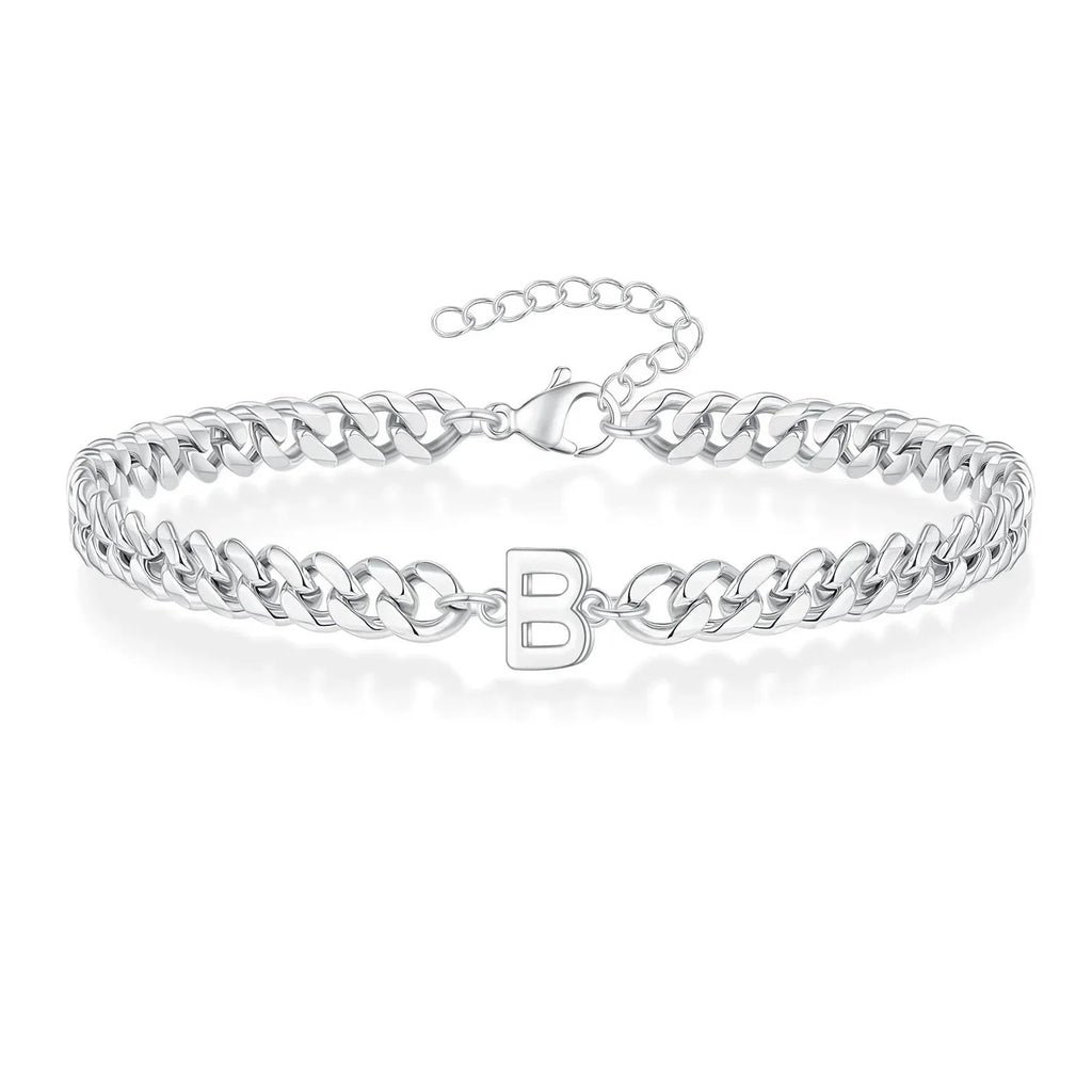 Bracelet torsadé initiale b