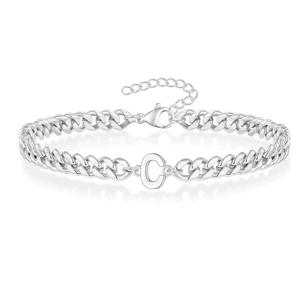 Bracelet torsadé initiale c