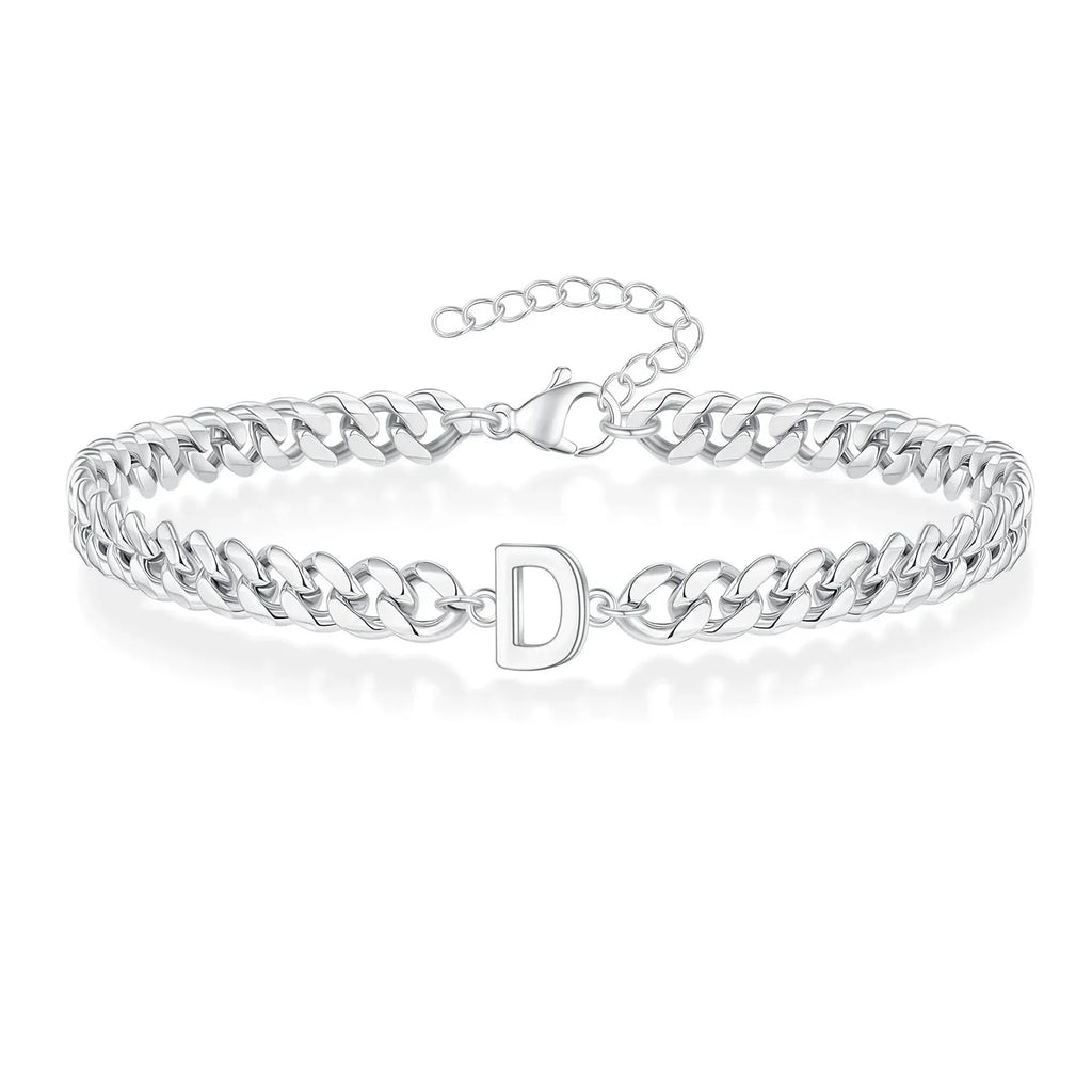 Bracelet torsadé initiale d