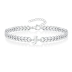 Bracelet torsadé initiale j