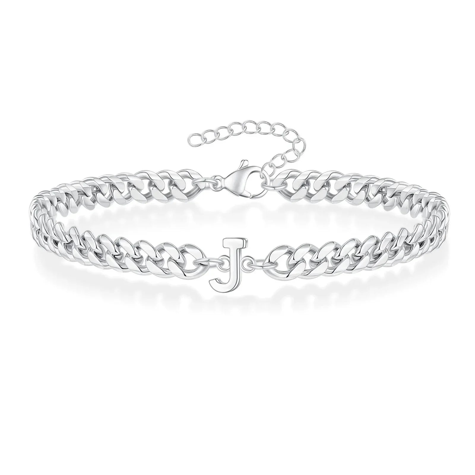 Bracelet torsadé initiale j