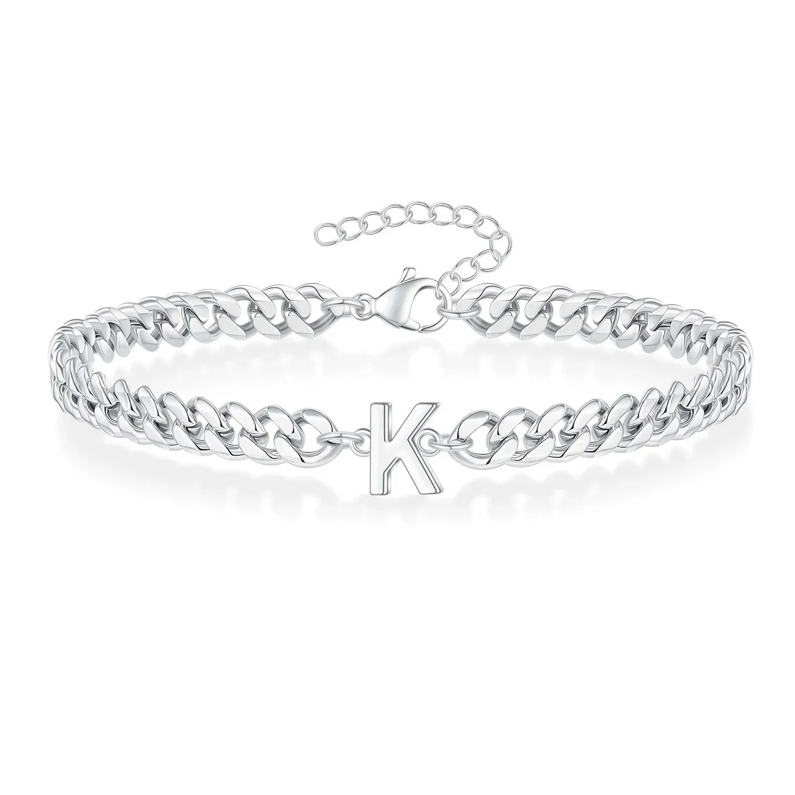 Bracelet torsadé initiale k