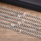 Bracelet torsadé initiale