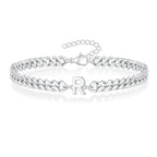 Bracelet torsadé initiale r