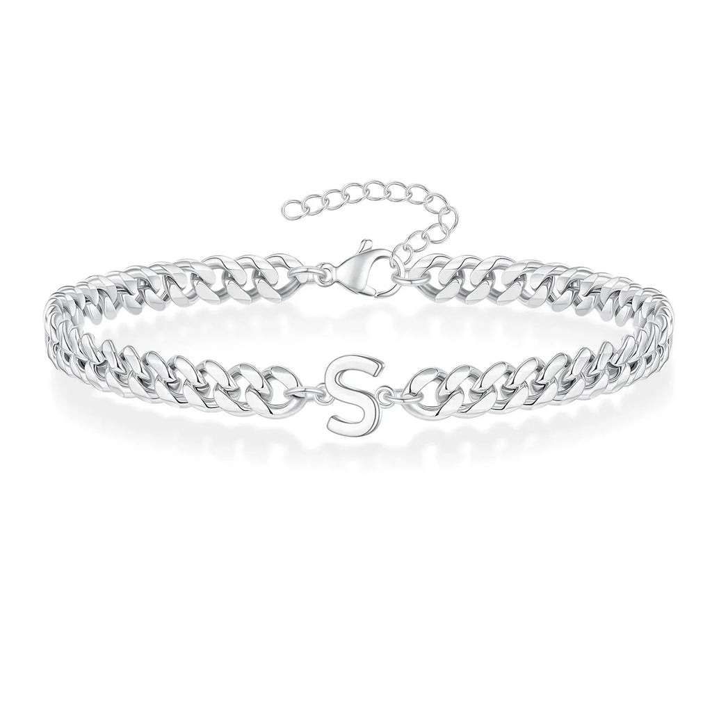 Bracelet torsadé initiale s