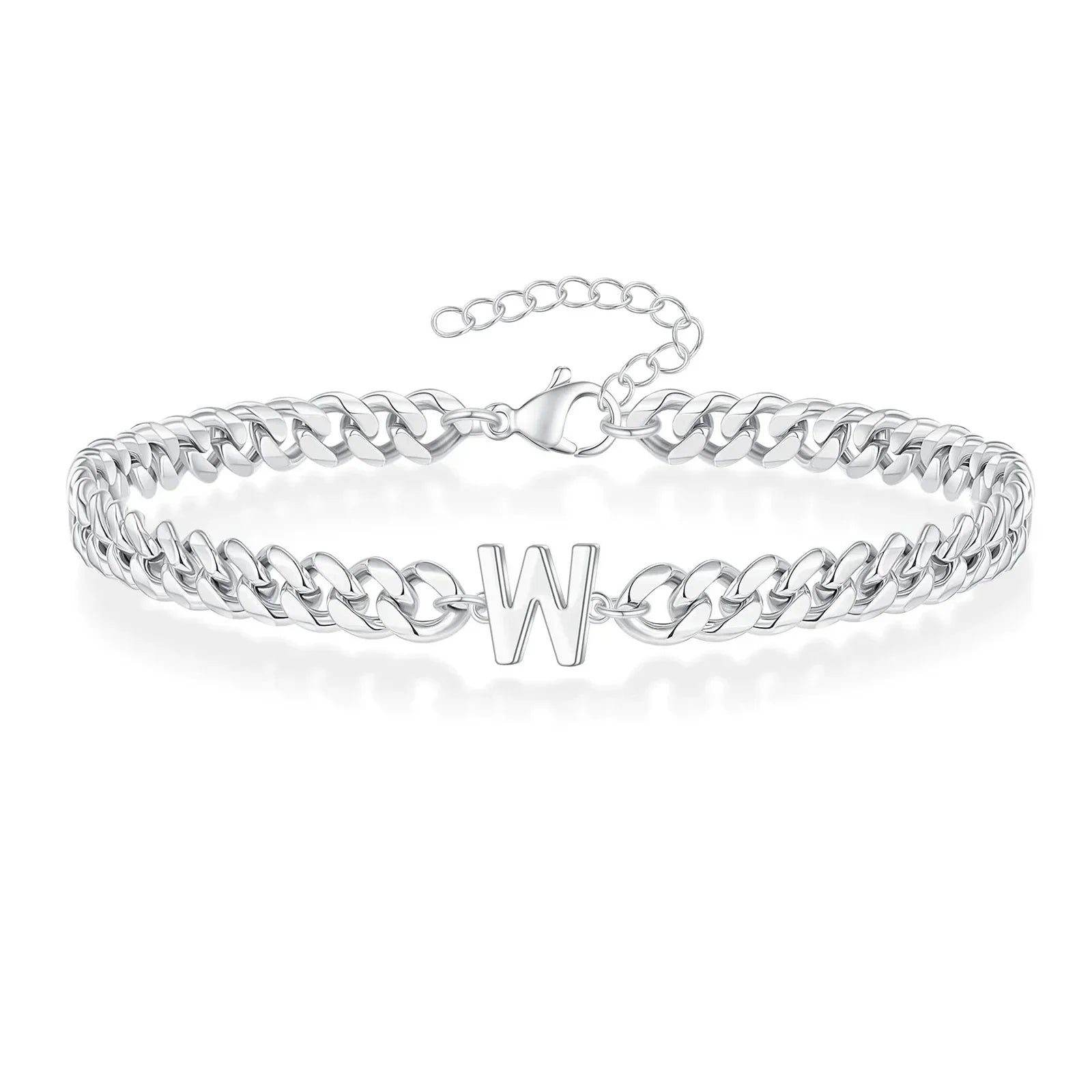 Bracelet torsadé initiale w