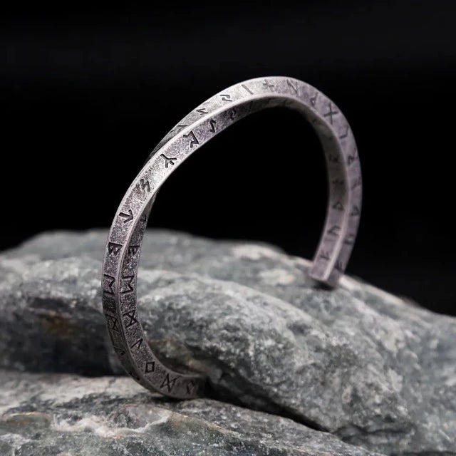 Twisted Viking Runes Bracelet