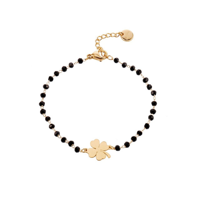 Four Leaf Clover Lucky Charm Bracelet
