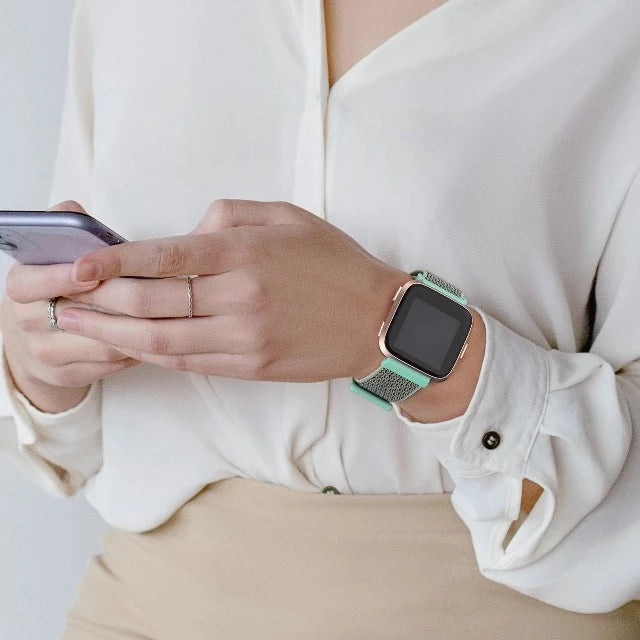 Braided Bracelet Watch Fitbit Versa 1 Versa 2 Versa 3