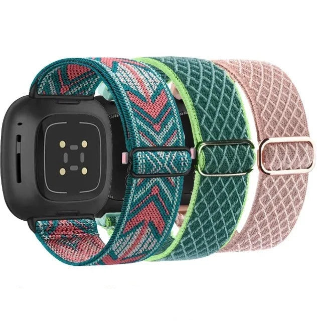 Braided Bracelet Watch Fitbit Versa 1 Versa 2 Versa 3