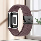 Bracelet tressé pour montre Fitbit Charge 5, Charge 6 violet