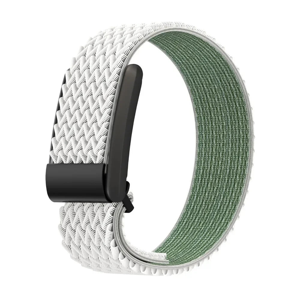 Bracelet en nylon pour montre Google Fitbit Air blanc