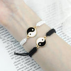Yin Yang Braided Bracelet