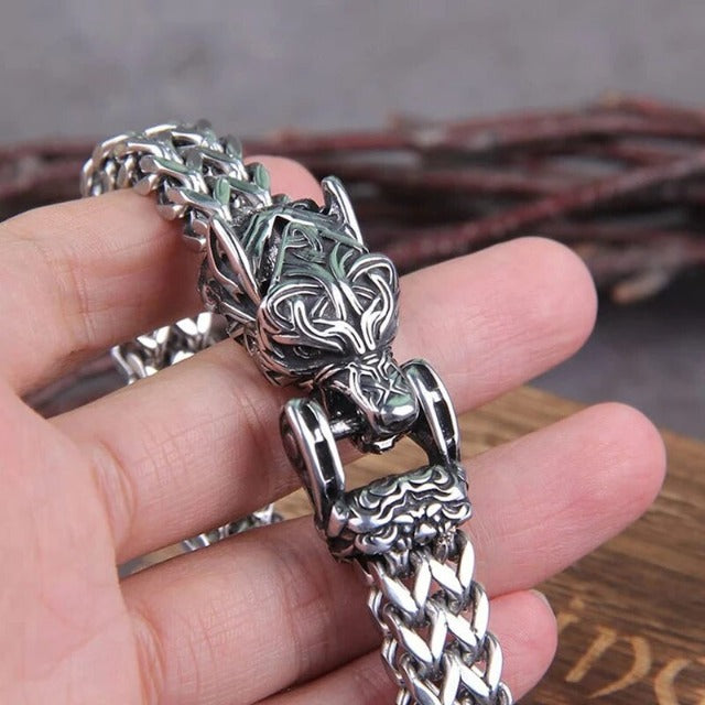 Viking Fenrir Bracelet for Men