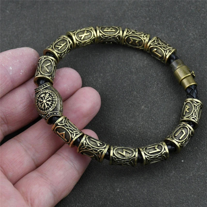 Viking Celtic Runes Bracelet 