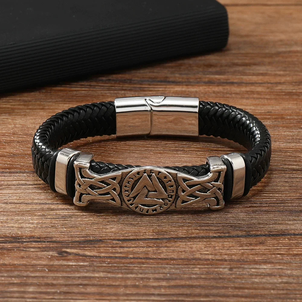 Viking Valknut Men's Bracelet