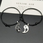 Separable Couple Yin Yang Bracelet