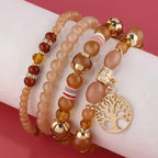 Bracelets avec Arbre de Vie marron