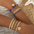 White Bohemian Style Bracelets