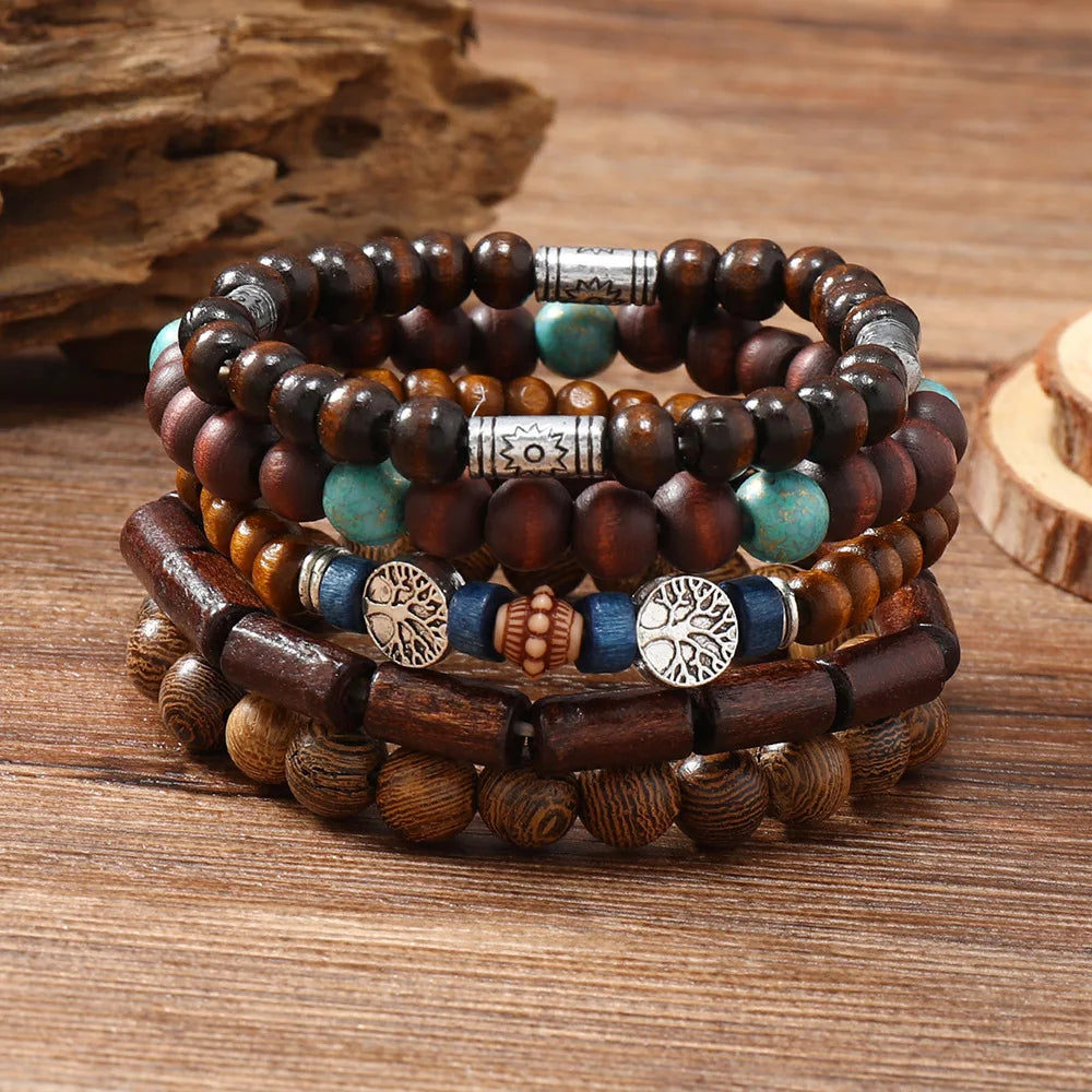 Multicolored Ethnic Style Bracelets 2