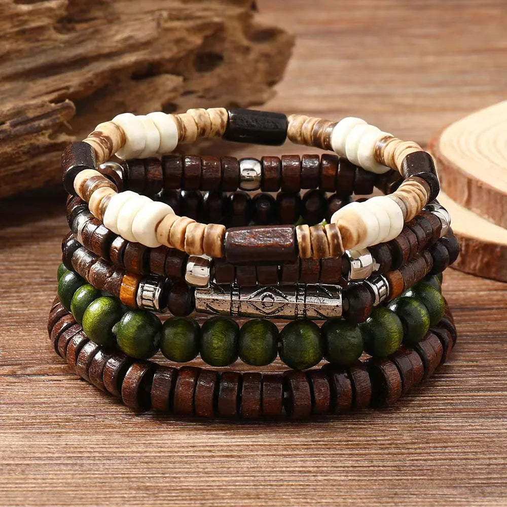 Multicolored Ethnic Style Bracelets 3